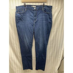 Levi Strauss‎ Signature Gold High Rise Straight Size 36x34 Stretch Jeans Pants